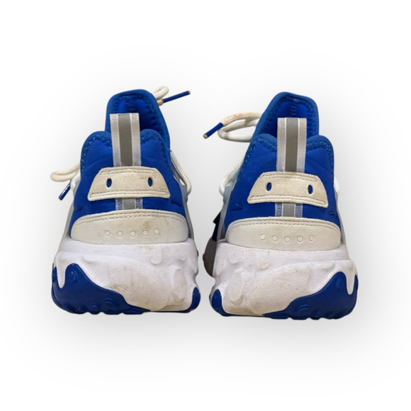 Nike React Presto Hyper Royal/White-Black-Volt BQ4002-400 Youth Sz 5Y​​ - Picture 4 of 9